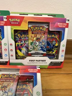 Pokemon TCG - First Partner Illustration Collection Box Series 1 - Sealed 3 Pack - Image 3