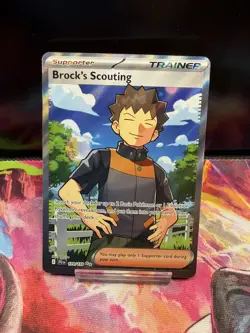 Pokemon Brock's Scouting Ultra Rare Sv09 Journey Together 179/159 - Image 1