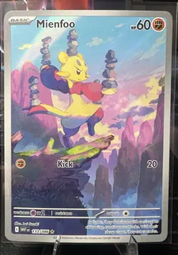 Pokemon Mienfoo 133/086 Sv: White Flare Rare Regular Basic 60 HP - Image 1