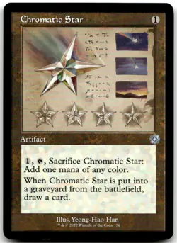 MTG Chromatic Star (Schematic) U The Brothers' War: Retro Frame Artifacts 74 LP - Image 1
