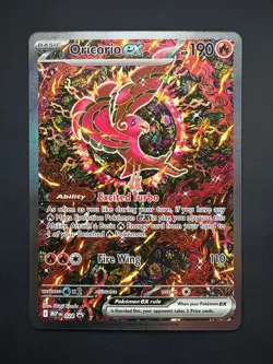 Oricorio ex 024 Pokemon ME: Mega Evolution Promo Holo Promo Near Mint (NM) 2025 - Image 1