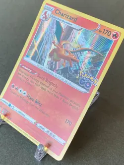 Pokemon Charizard 010/078 Pokemon Go Holo Rare NM - Image 2