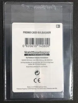 Pokemon TCG - Bulbasaur SM198 NM [SEALED🔒] Holo In-Store Event Promo - Image 3