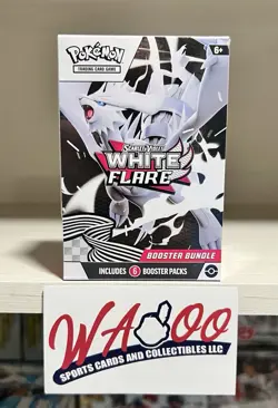 Pokemon TCG: Scarlet & Violet White Flare Booster Bundle Factory Sealed Box - Image 1