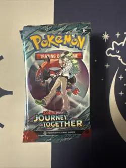 Pokemon TCG Journey Together Booster Pack Lot of 10 Packs - Image 1