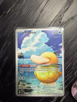 Pokemon TCG Psyduck Illustration Rare 226/217 – Ascended Heroes – Near Mint/Mint - Image 1