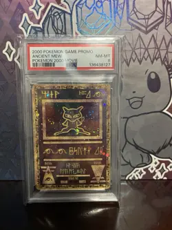 2000 Pokemon Game Promo - Ancient Mew - Pokemon 2000 Movie PSA 8 *CLEAN* - Image 1
