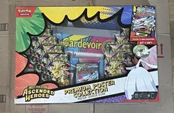 Pokemon TCG Ascended Heroes Mega Gardevoir Premium Poster Collection Box SEALED - Image 1