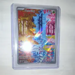 Pokemon Deerling 165/162 SV05: Temporal Forces Illustration Rare Holo English - Image 1