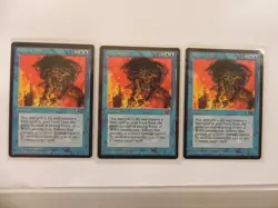 3x - Force of Will MTG 1996 wizards of The Coast - Magic The Gathering - Image 1