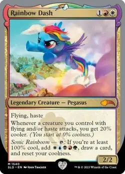 Rainbow Dash - Foil SLD NM MTG - Image 1