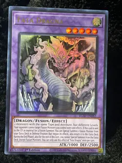 Yu-Gi-Oh! Blazing Dominion Fata Dragna 1st Edition BLZD-EN082 - Image 1