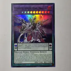 Blazing Dominion Yugioh #BLZD-EN031 Starving Venom Wing Dragon - Image 1