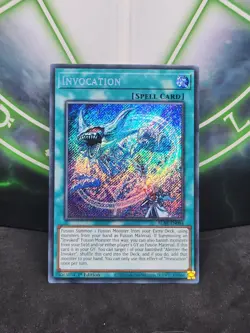 Yugioh Invocation BLAR-EN084 Secret Rare 1st Edition NM - Image 1