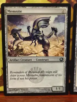 2x Memnite - MTG Scars of Mirrodin Regular Lightly Played - Image 2