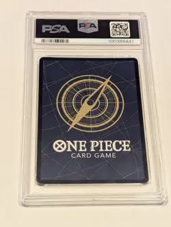 One Piece OP05 Monkey D Luffy 1st Anniversary #012 PSA 10 Gem Mint - Image 2