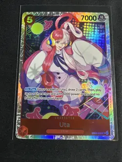Uta (003) SR Extra Booster: One Piece Heroines Edition EB03-003 NMFoil - Image 1