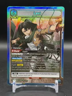 UNION ARENA UA23BT/AOT-1-011 Levi Ackerman SR Attack on Titan - Image 1