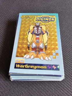 Digimon ID Toy Exclusive 23 Card Lot - Wargreymon, Metalgarurumon, and more! - Image 1