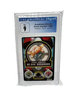 1998 Pokemon Card Japanese - Gloom No. 044 - Sealdass - Bandai CGC 9 Vintage - Image 1