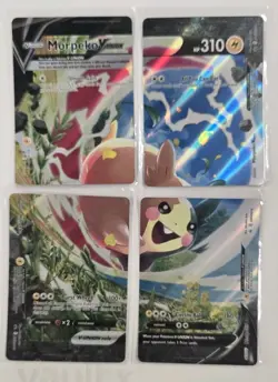 Morpeko V-UNION Complete 4 Card Set Promo NM - Image 1