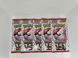 [151] Pokemon Card Scarlet & Violet 151 BoosterPack - 5 Packs Set Factory Sealed - Image 2