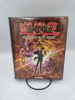 Yu-Gi-Oh Vintage Konami Collection Binder Trading Game Card Sleeves Book 1996 - Image 1