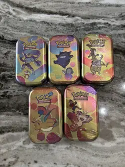 Pokemon TCG Scarlet & Violet 151 Mini Tins Lot Of 5 NEW IN HAND FACTORY SEALED - Image 1