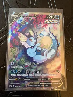 Vaporeon V SWSH181 SWSH: Sword & Shield Promo Cards Holo NM - Image 1