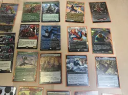 MTG Marvel Spider-Man Card Lot Foils Showcase Rares Mythics Mixed 76 Cards Dice - Image 3