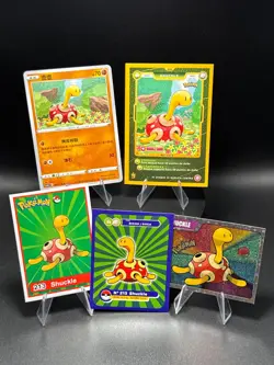 Pokemon Shuckle Set of 5 - #213 Peru/NON-TCG Cards & Stickers - Image 1
