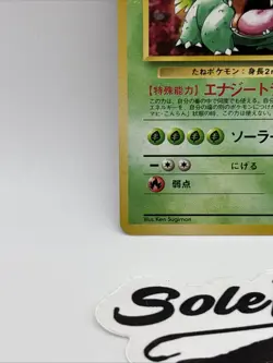 Venusaur CD Promo Japanese Pokemon Card Game TCG Holo Rare SWIRL No.003 LP - Image 3