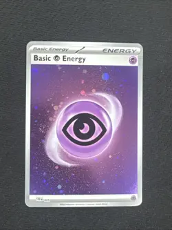 Pokemon 151 Holo Psychic Energy Swirl Galaxy Cosmo Foil Variant 005 (1 SWIRL) - Image 1