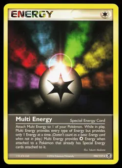 Multi Energy 103/112 Rare FireRed & LeafGreen Pokemon Card - Image 1