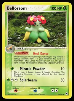 Bellossom 16/101 Rare Hidden Legends Pokemon Card - Image 1