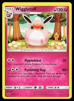 Wigglytuff 72/111 Regular Rare Crimson Invasion Pokemon Card - Image 1