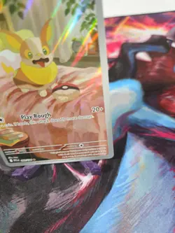 Pokemon TCG Pocket Game Yamper Full Art Holo Card 099/094 #10 - Image 4