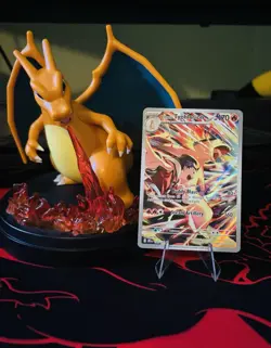 Pokemon TCG Ethan's Typhlosion Destined Rivals Illustration Rare Card 190/182 - Image 1