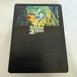 Burger King Pokemon Snorlax Pokemon 2000 Movie Promo Oversized Collectible Card - Image 2