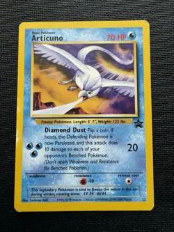 Articuno 22 Black Star Promo Pokemon Card 2000 WOTC LP - Image 1