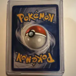 SWIRL 1999 WOTC Pokemon Mew #9 Black Star Holo Rare Movie Promo Card - Image 2