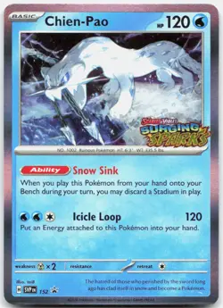 Chien-Pao Holo Promo SV: Scarlet & Violet Promo Cards 152 NM - Image 1