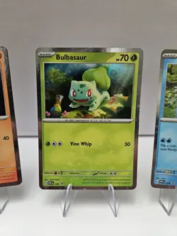 Pokemon: Bulbasaur 046 & Charmander 047 & Squirtle 048 Black Star Promo Cards - Image 3