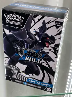 Pokemon BLACK BOLT TCG Scarlet & Violet Booster Bundle NEW Factory Sealed Cards - Image 1