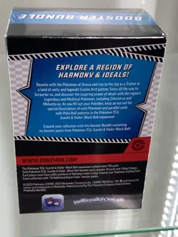 Pokemon BLACK BOLT TCG Scarlet & Violet Booster Bundle NEW Factory Sealed Cards - Image 3