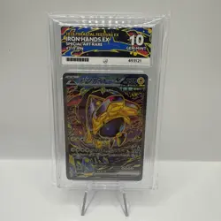 2024 Pokemon Terastal Festival EX Iron Hands Ex Special Art Rare #210 JPN ACE 10 - Image 1