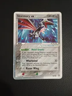 Pokemon TCG Skarmory EX Holo Ultra Rare Power Keepers Vintage Card 98/108 - Image 1