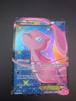 MEW EX Legendary Treasures POKEMON Full-Art Holo 2013 Trading Card RC24/RC25 - Image 1