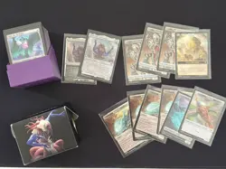 Magic Commander Masters Deck Eldrazi Unbound - Precon NM w/ Sleeves, Box, Tokens - Image 1