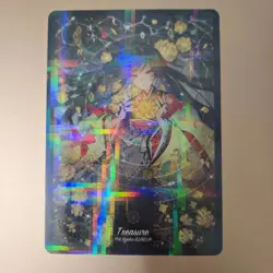 MTG Treasure Token / Goblin Shaman Token Hatori Kyoka CROSS FOIL Japanese - Image 1